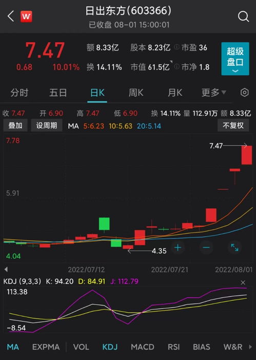 日出东方股票接下会这样走势