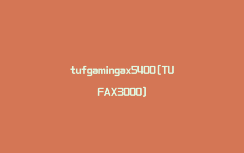 tufgamingax5400[TUFAX3000]